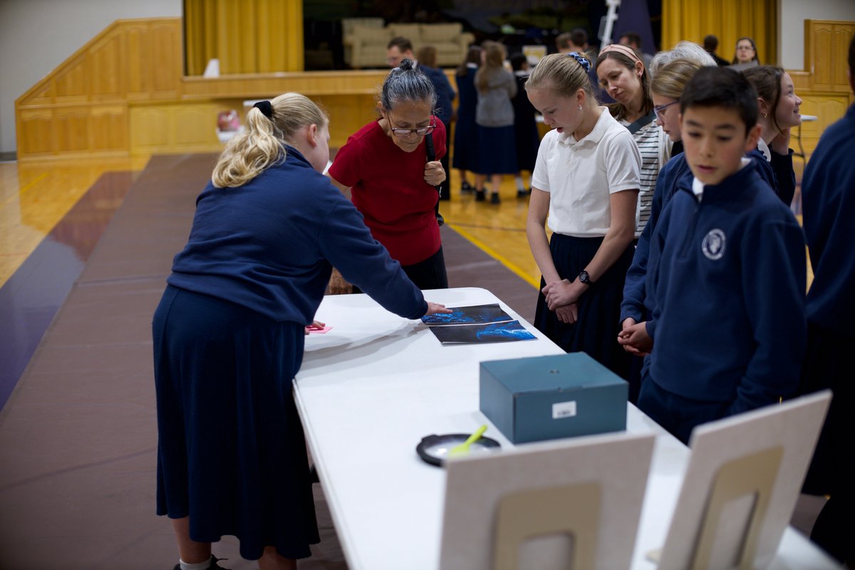 Imperial Academy students presented scientific principles that had ...