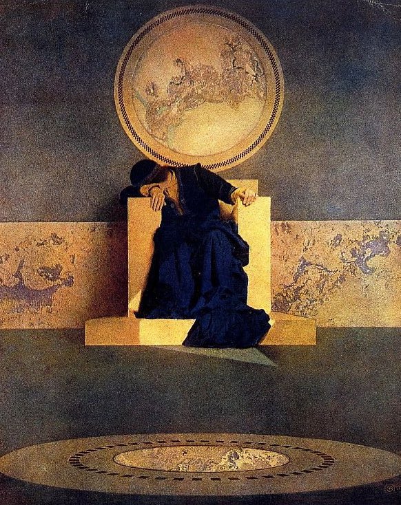 The Young King of the Black Isles (1906), by Maxfield Parrish