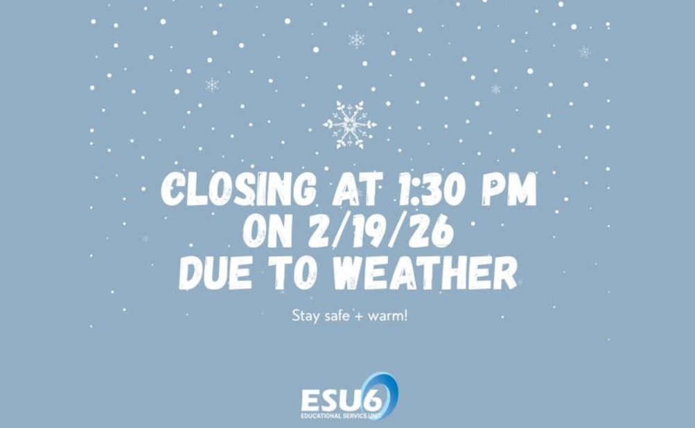 ESU6_NE's tweet photo. Stay safe &amp; warm! https://t.co/rRLu6PiXb8