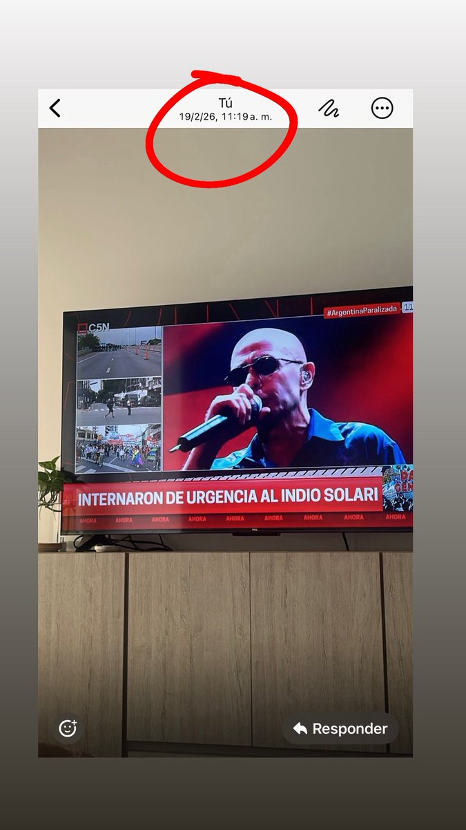 sssslvrtti's tweet photo. @AngeldebritoOk Che Ángel de Brito no es santo de mi devoción pero hoy a la mañana esto lo pusieron como ÚLTIMO MOMENTO! No solo el chimentero se olvida de chequear las noticias… https://t.co/iI23jyO1lG