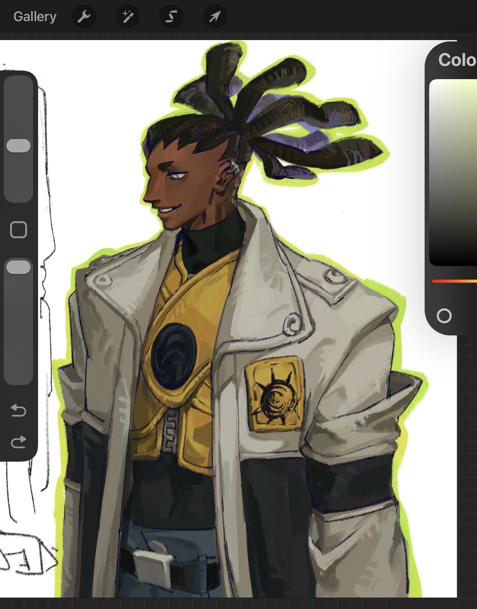 May I present to you my veeery old Corvus drawing that was buried under my mountain pile of wips.. !! 
#corvus #arkhacorvus #gachiakuta #gachiart