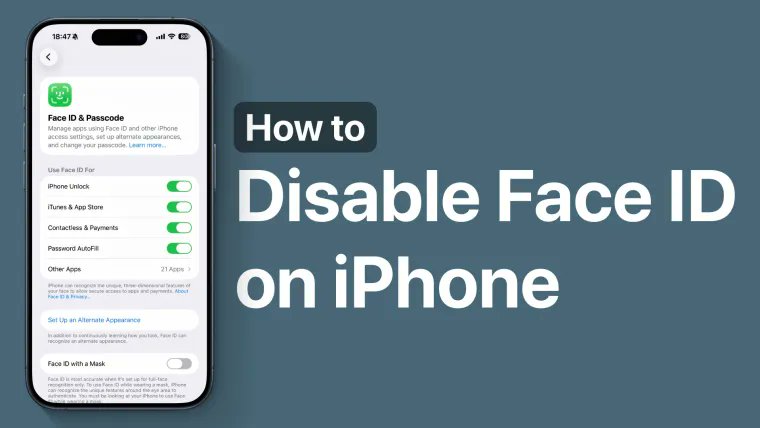 How to Disable Face ID on iPhone 17 ioshacker.com/how-to/disable…