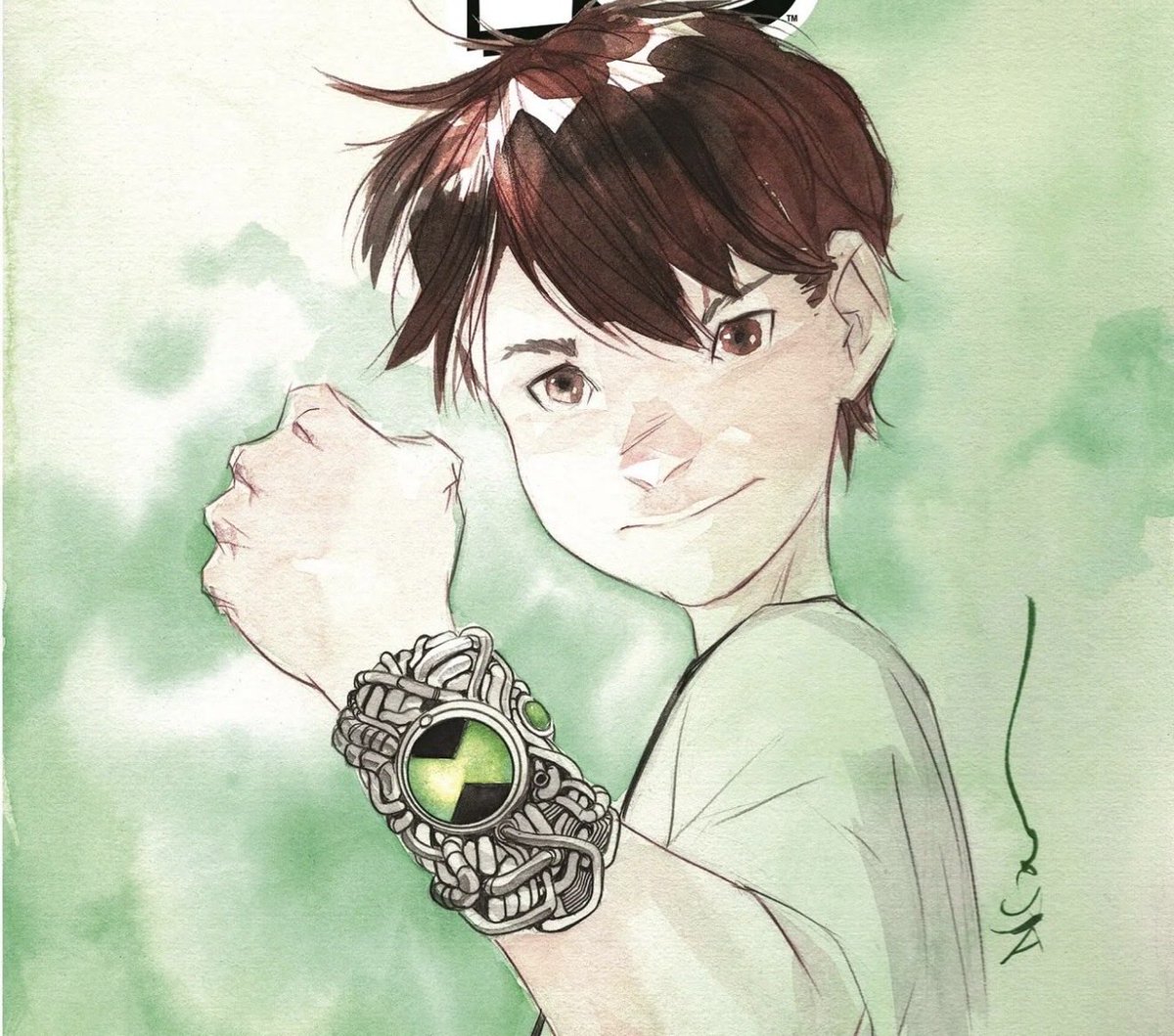 Looking at the omnitrix it looks more like a machine. I wonder if they’re going with the fact it’s a prototype or do they just want it to look more alien