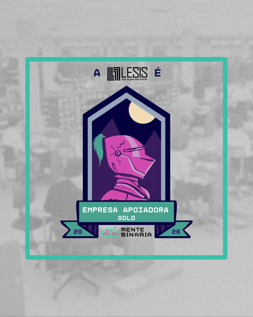 Innovation in security does not happen in isolation.

LESIS is proud to be a Gold Supporter of <a href="/mentebinaria/">Mente Binária (ONG)</a> — supporting technical communities that push research, collaboration, and knowledge forward.

We believe strong ecosystems build stronger security.