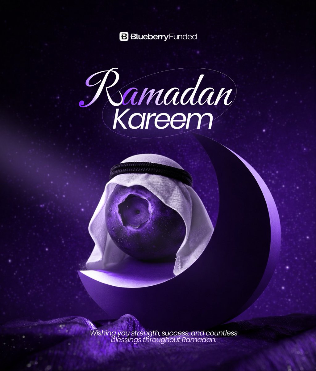 Ramadan Kareem to our Muslim community around the world! 

From all of us at Blueberry Funded, we wish you a month filled with peace, strength, and abundant blessings.