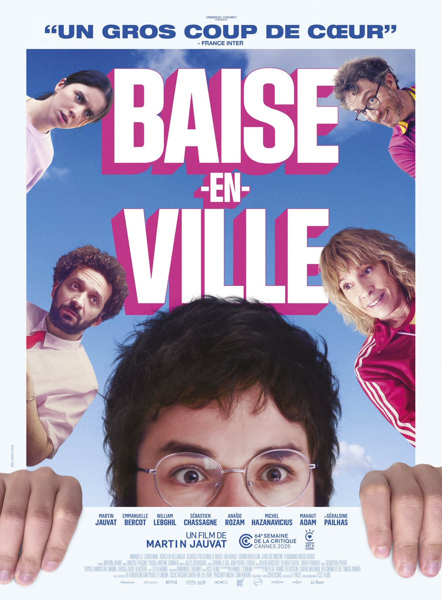 "Baise-en-ville" commence comme une comédie un peu foireuse puis on s'attache à son héros paumé. Mais surtout on s'attache à tous ses personnages secondaires (mention spéciale à E. Bercot en monitrice d’auto-école). Un peu bancale mais tellement vrai !