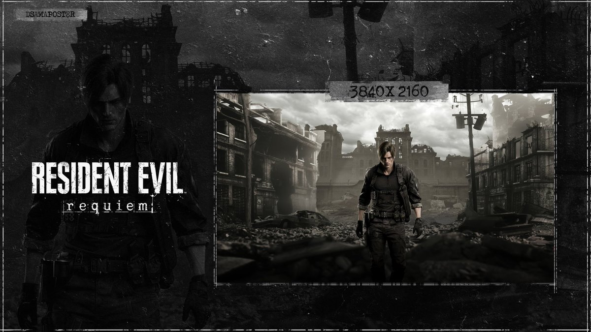 (Resident Evil requiem)
Leon s kennedy

wallpaper 4k