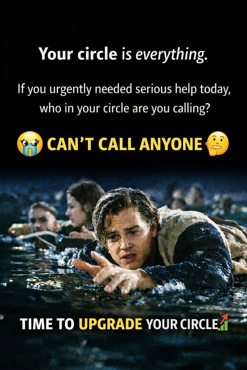 DCAorDie's tweet photo. 🚨 Check your circle.
Urgent financial help needed TODAY —
who can you confidently call?
That answer tells you EVERYTHING.
#CircleCheck #LevelUp https://t.co/MyH5jWAq2d