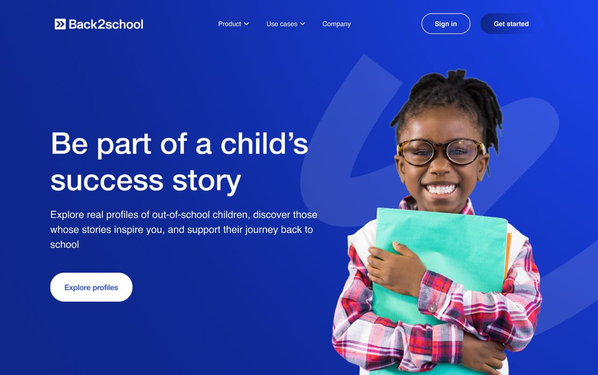 Imagine supporting a child’s education and being able to track every step of the journey.
That’s what this platform is doing and it’s powerful.
back2school.io

link to the website