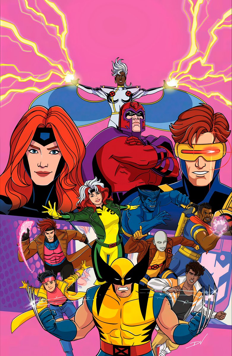 X-Men '97 | X-Men Hellfire Gala 2023) | 4K Wallpaper 🔥 Art by DAN