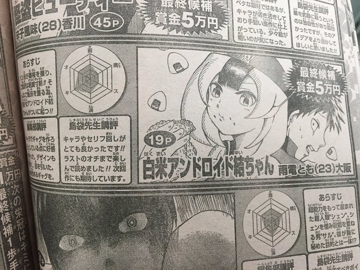 懐かしいものが出てきた
雨電ともと言う私にもよくわからない
ペンネーム

島袋先生に講評で褒められて
嬉しかった思い出 