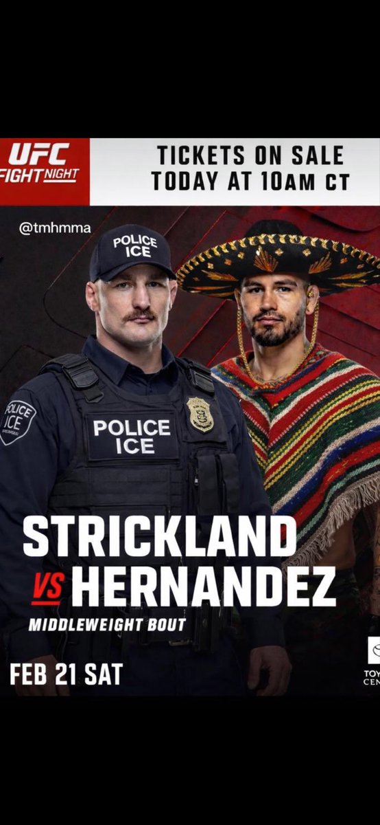 Sean Strickland going all out Saturday night! Tune in, RGlll is nxt! 🫡