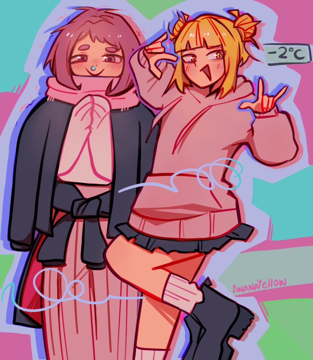 Cold? What's that? #togachako