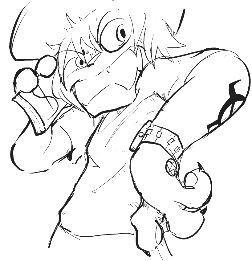 Feelin really tired 2day but i still draw 4 u😁