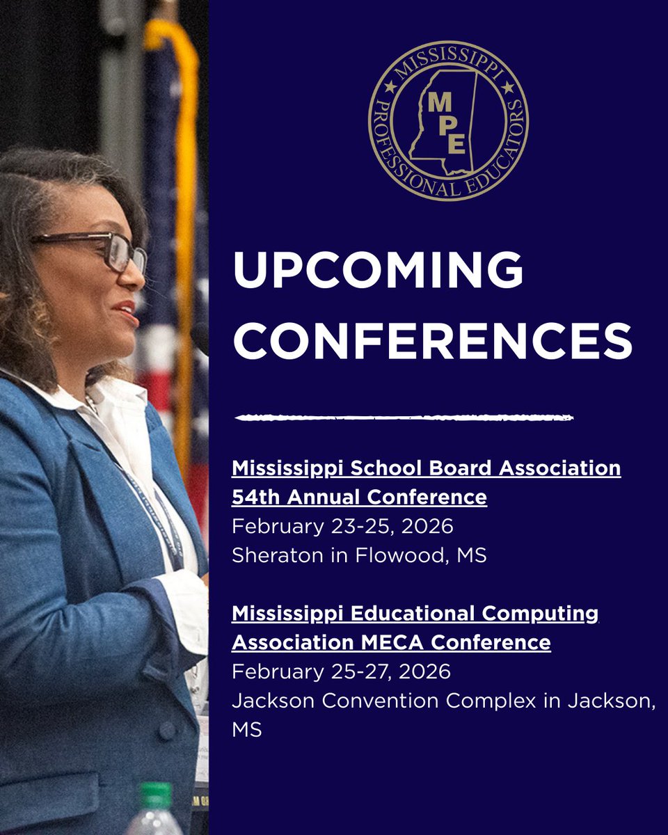 Mississippi Professional Educators tweet media