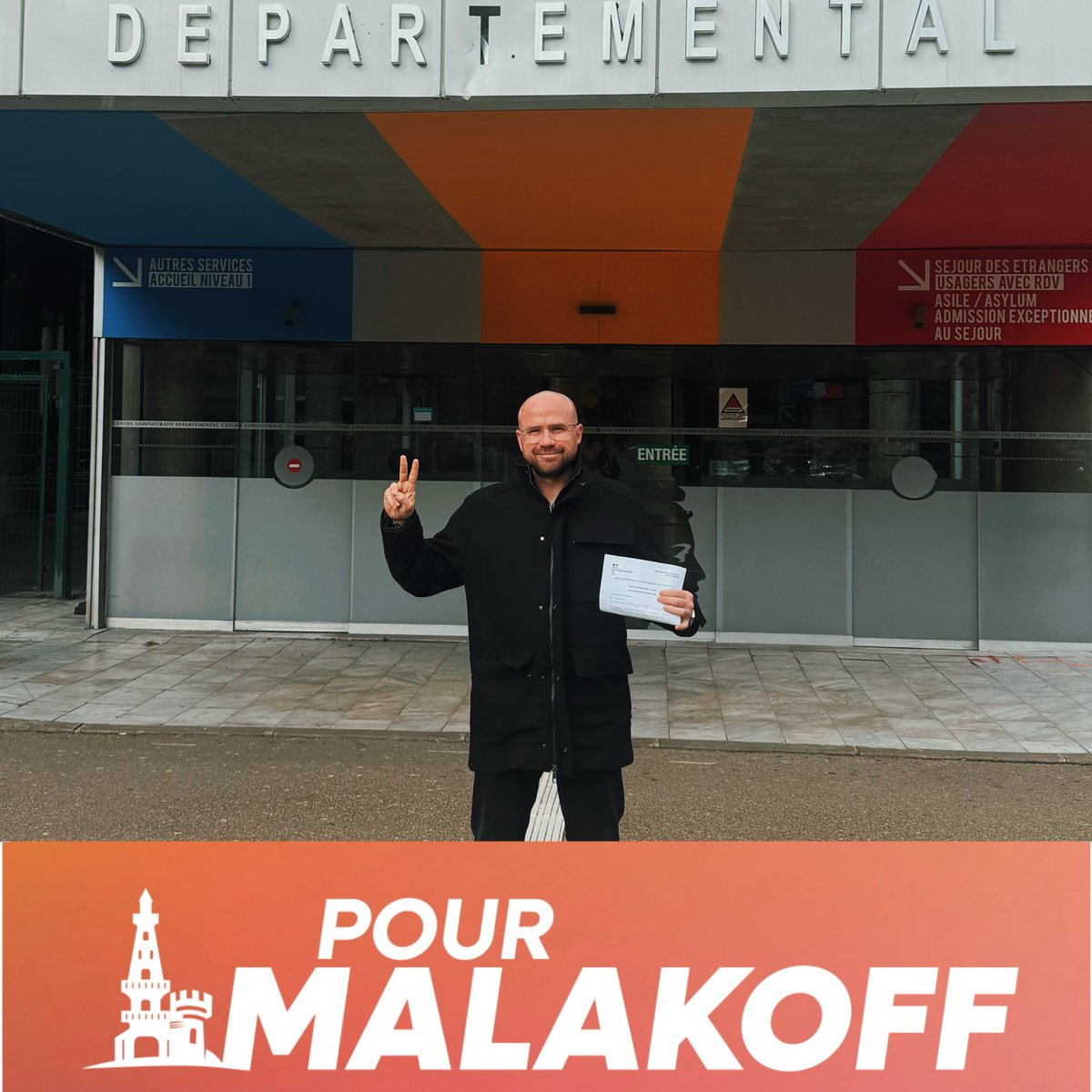 ✍️🚀 C’EST OFFICIEL ! 

Notre liste POUR MALAKOFF que vous découvrirez bientôt sera bien présente aux élections municipales de 2026 à Malakoff.

Une première étape est franchie avec la réception du récépissé définitif , EN AVANT ✌🏽

#malakoff #municipales2026