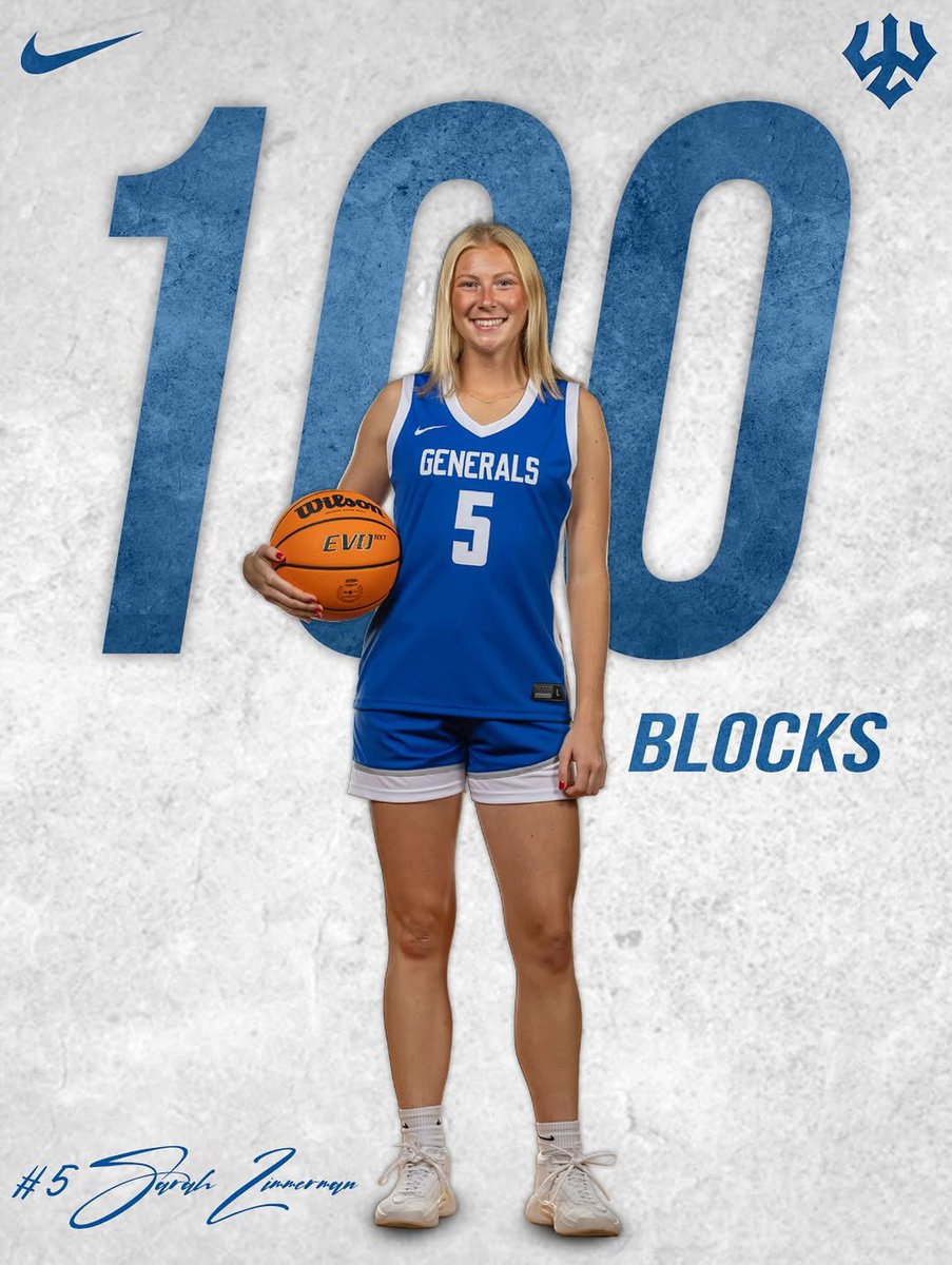 WLUWSoccer's tweet photo. Our own Sarah Zimmerman is the 1st player at W&L to have 100 career blocks in basketball AND 100 career points in soccer! #BuiltDifferent #DefenseAndOffense #ForTheBoo
Is she the first with these stats in the @odacathletics or @NCAADIII? https://t.co/P3LWX8dLOd