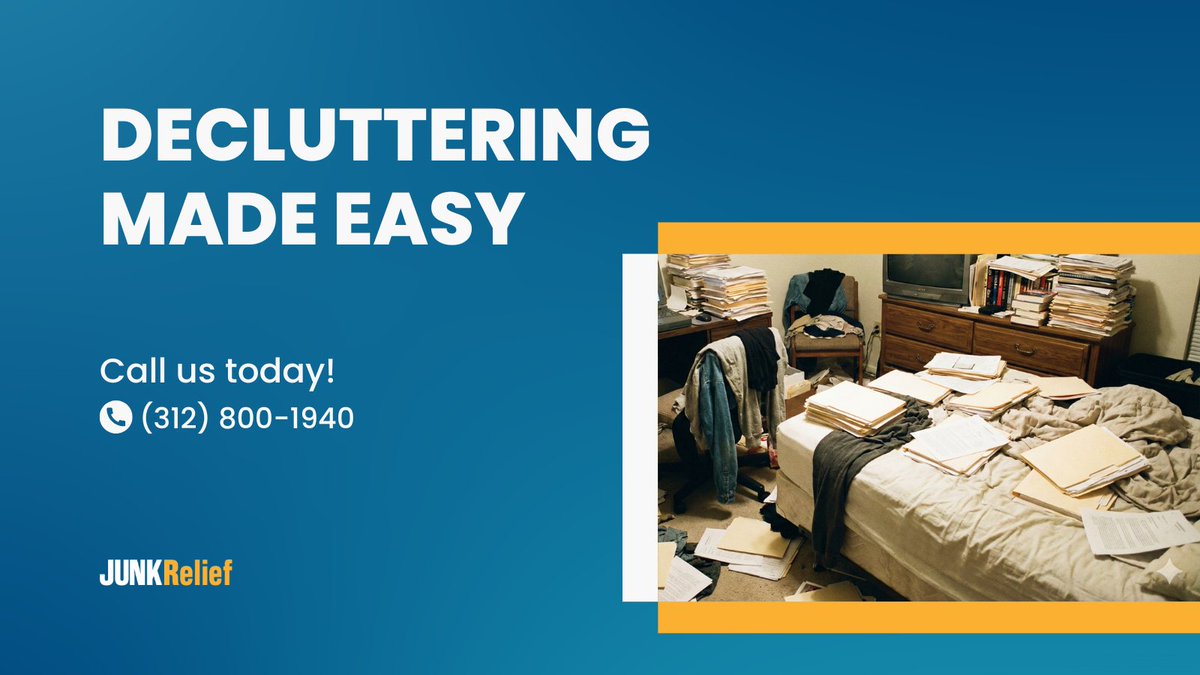 JunkRelief's tweet image. Moving soon? Just cleaning out? Don’t let unwanted furniture and old appliances slow you down. Junk Relief makes decluttering fast and easy, so you can focus on your fresh start. 🏠✨

#DeclutterBeforeMoving #JunkRelief #HassleFreeMove
