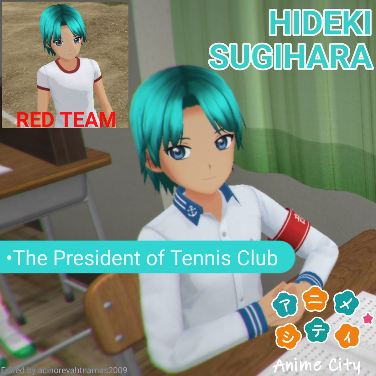 YeonSkyrrusAU's tweet photo. Hideki Sugihara , The President of Tennis Club from Anime City
#HidekiSugihara #Hideki #ShoujoCity #AnimeCity https://t.co/x83i1Oh9vi