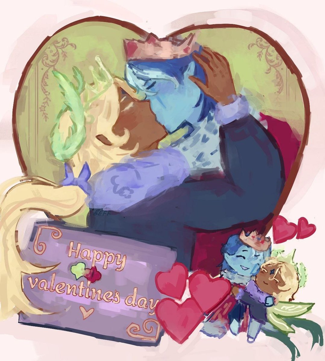 Beffe4ko's tweet photo. Happy Valentine's Day! (Sorry I'm late) #shadowvanilla #pureshadow #purevanillacookie #shadowmilkcookie #art #CRK https://t.co/JxrjsbZfoz