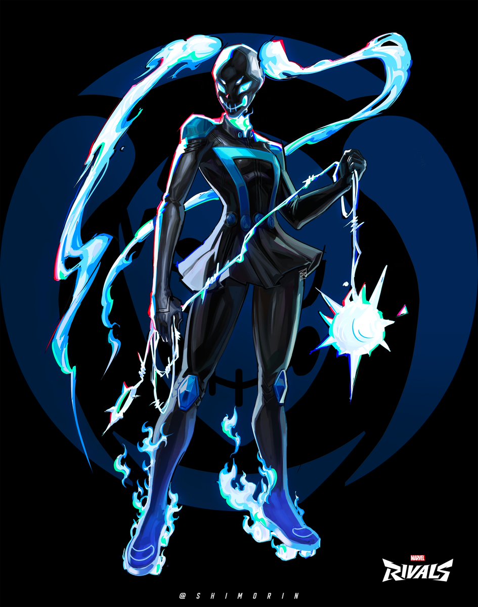 FANTASMA IN MARVEL RIVALS 💙 Commissioned by @MrBusyPMV