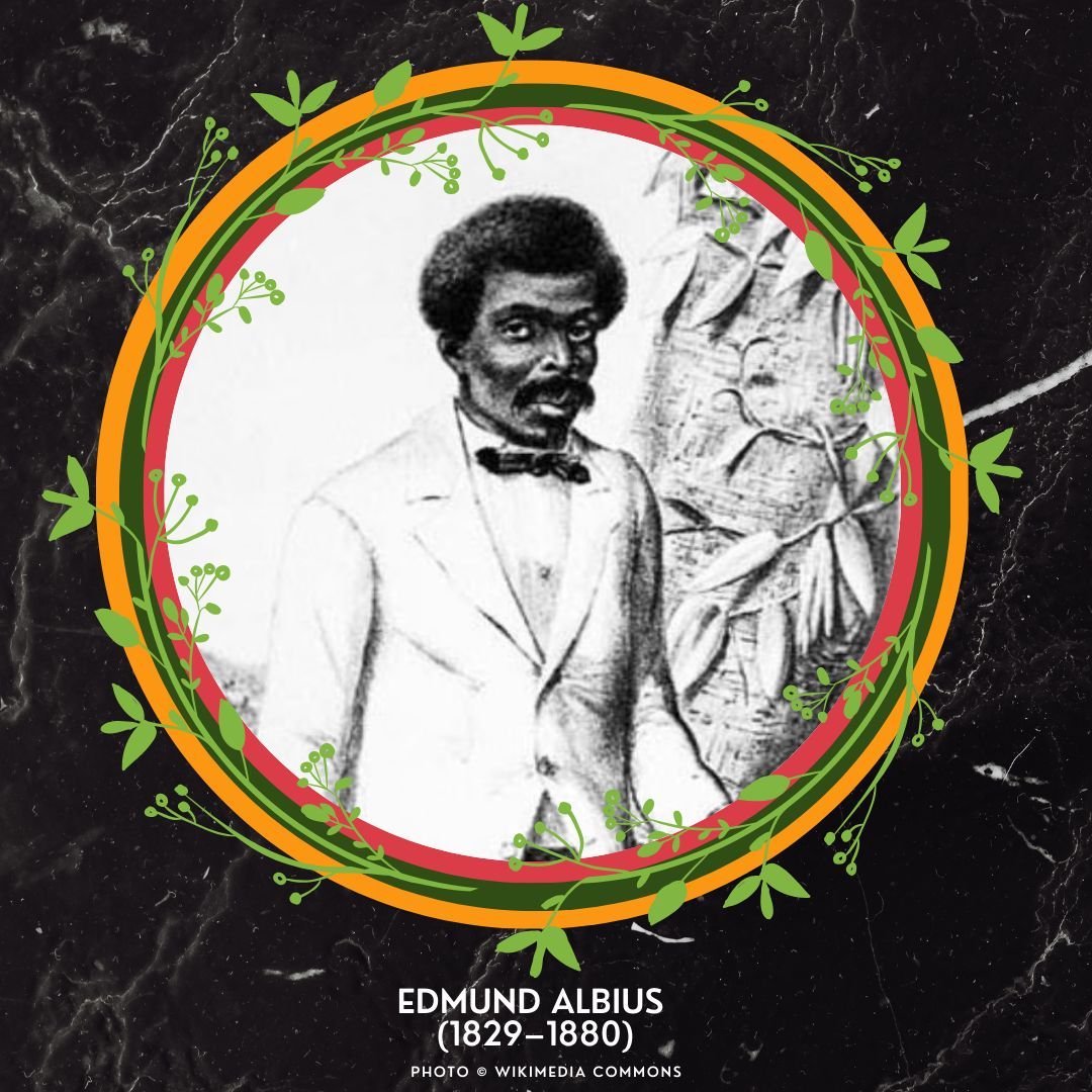 ASPB's tweet image. At just 12 years old, Edmond Albius discovered hand-pollination of vanilla orchids making global vanilla cultivation possible.🌺

#BlackHistoryMonth #PlantReproduction