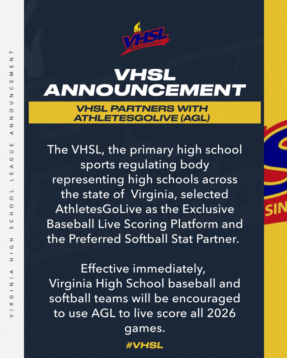VHSL Athletics tweet media