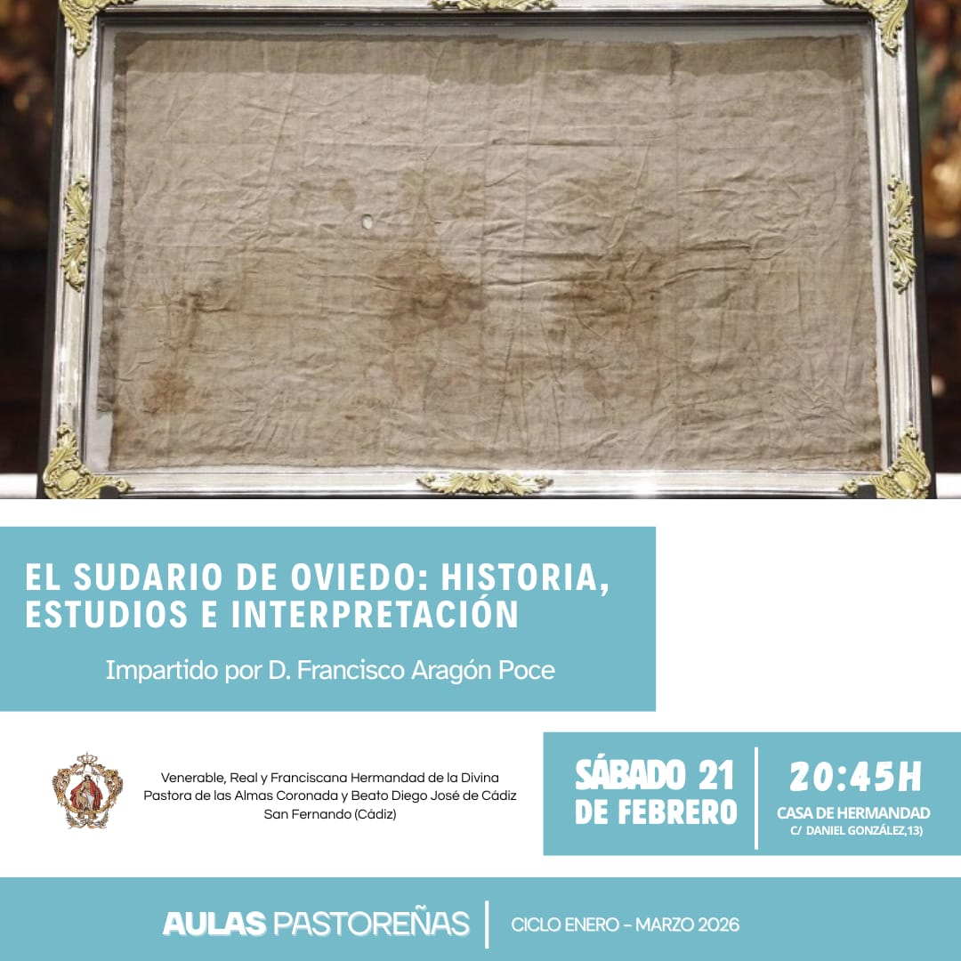 HdadPastora_Sf's tweet photo. #FORMACIÓN | AULAS PASTOREÑAS

Este sábado 21 de febrero a las 20:45h en nuestra Casa de Hermandad tendremos la segunda Aula Pastoreña titulada: "El Sudario de Oviedo: historia, estudios e interpretación" a cargo de D. Francisco Aragón Poce.

​¡No faltes! https://t.co/DuxcEU5qpn