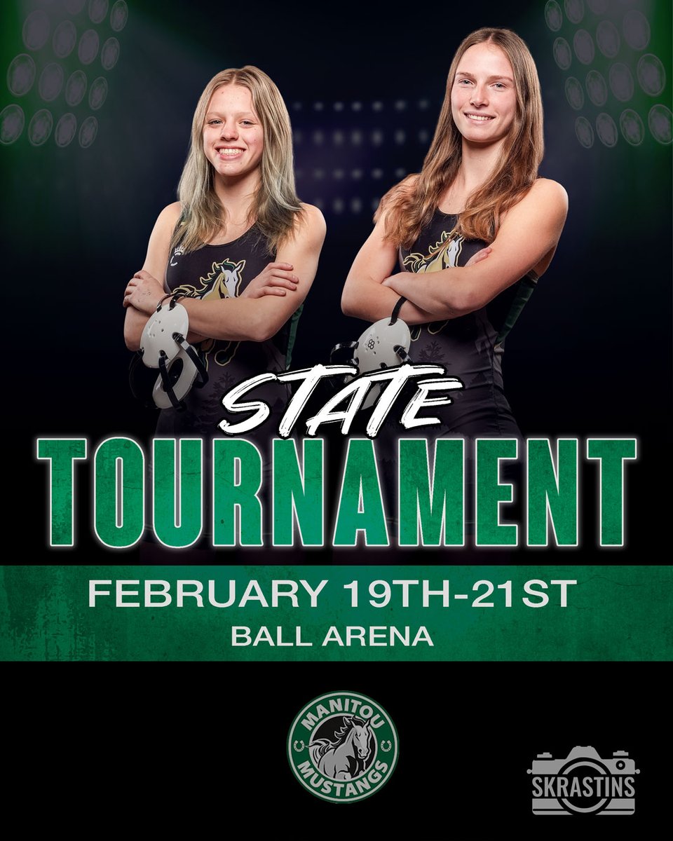 ManitouMustangs's tweet photo. Good luck to Hannah R. and Alex T. as they head to the State Championship today!  Way to represent Manitou Springs High School! #servetheM https://t.co/9PWGQHlFDc