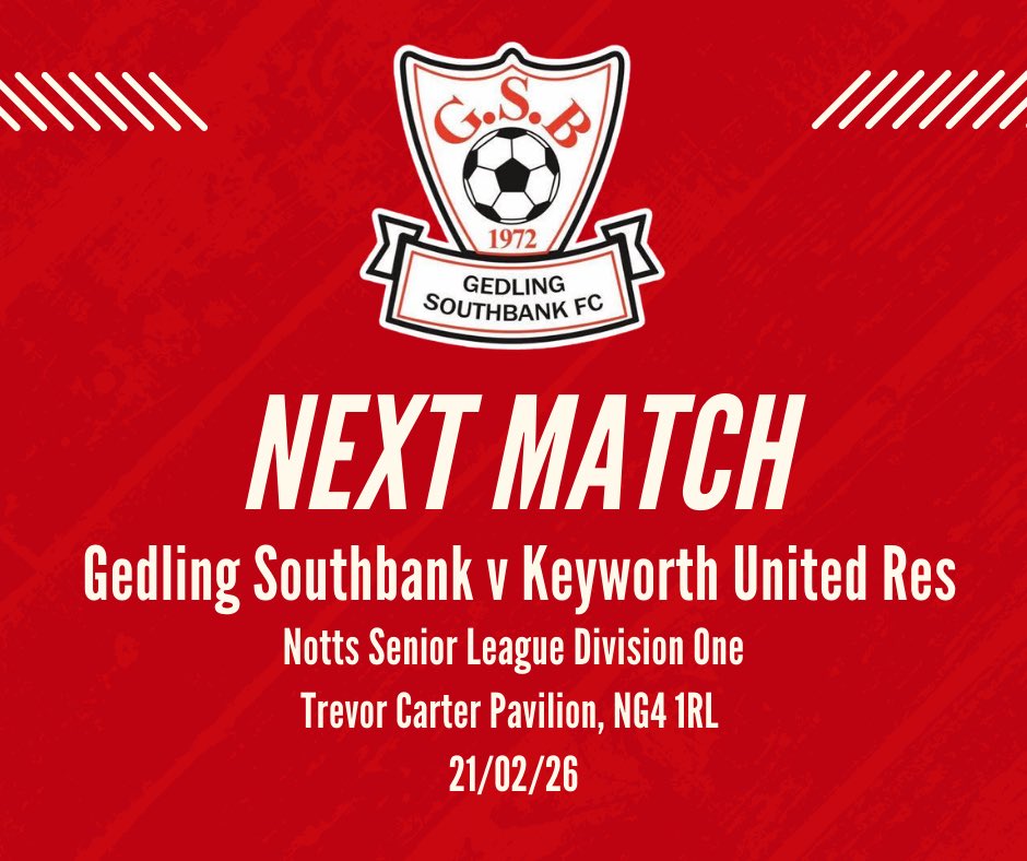Gedling Southbank FC tweet media