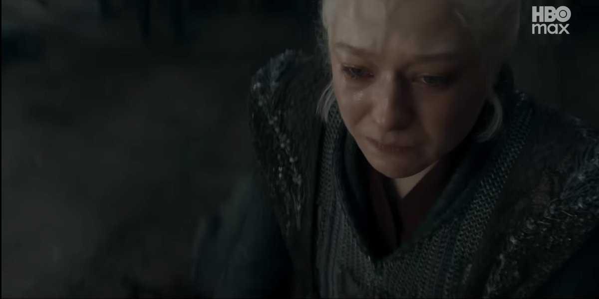 rhaenyra targaryen scenes tweet media