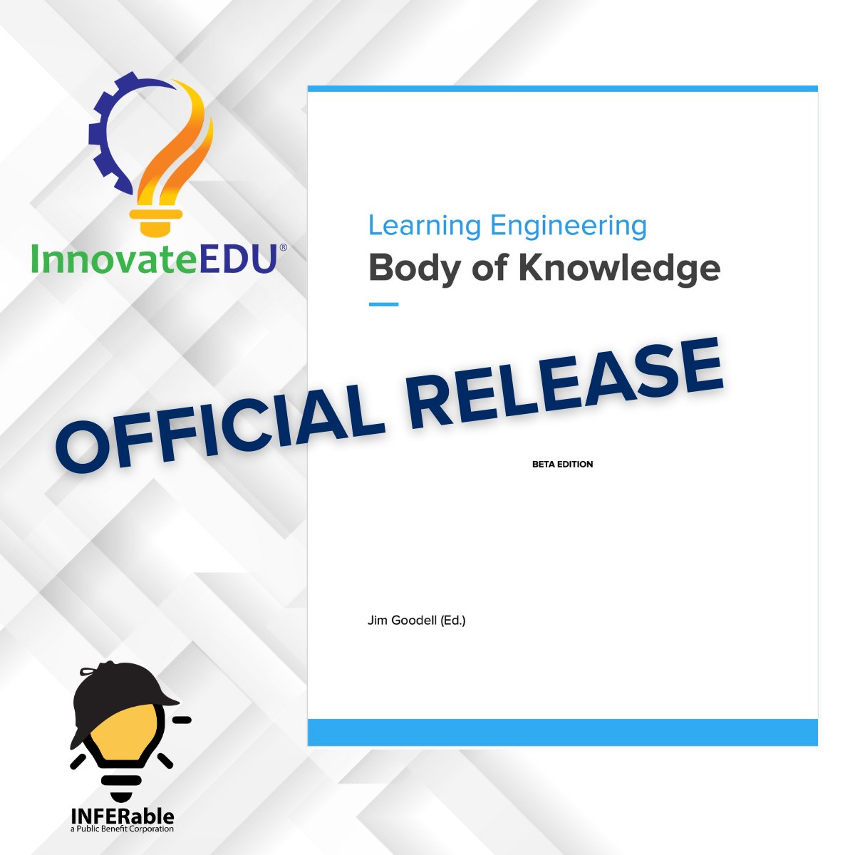 innovateEDUny's tweet photo. The Learning Engineering Body of Knowledge (LEBOK) applies the science of learning to the way we build, turning AI gadgets into effective solutions. Engineer with impact. Use LEBOK as your guide: https://t.co/FOgr5xBeDN
#LearningEngineering #EdTechInnovation #FutureOfLearning https://t.co/ThWRQZtiFU