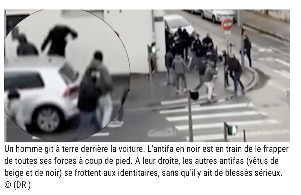 Les garçons de Némésis veulent sauver le mec qui est en train de se faire fracasser le crâne. 
La video qui « prouve la rixe » est en faite une vidéo qui prouve un deuxième Quentin.
