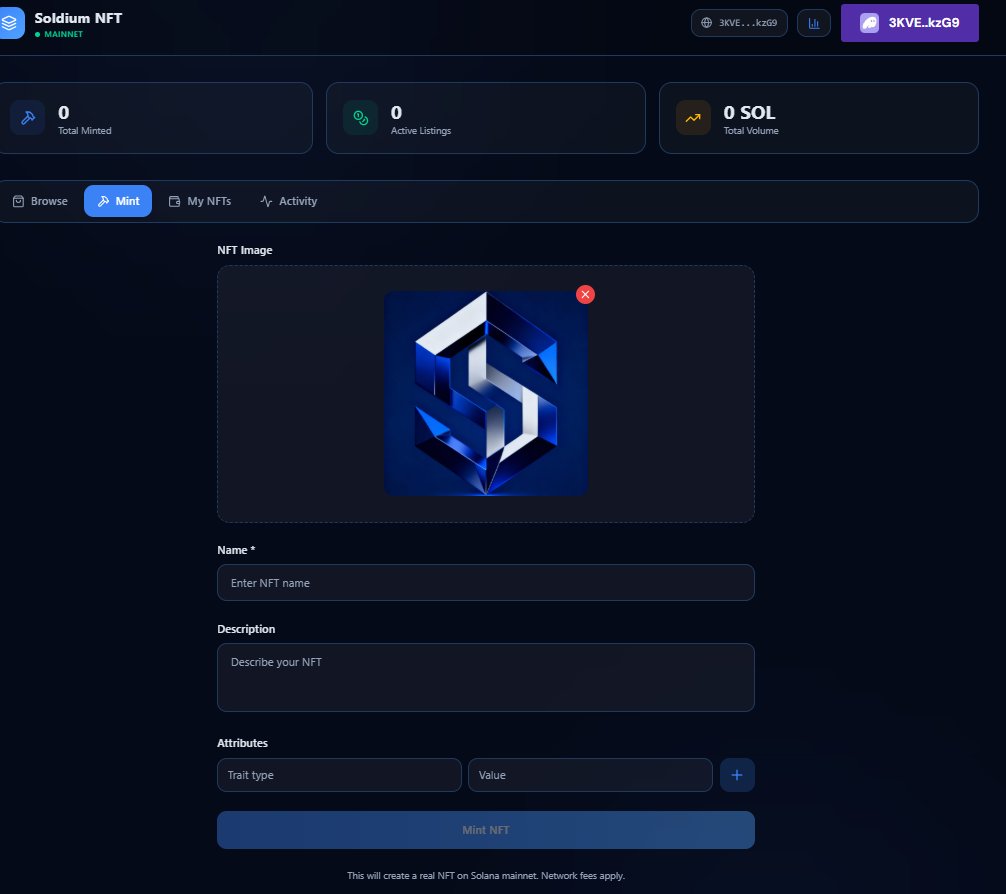 SoldiumOfficial's tweet photo. $SOLDIUM NFT MARKETPLACE IS COOKING.
The next phase is loading.
The Soldium NFT Marketplace is coming together fast, and this isn’t just another mint-and-flip platform. We’re building a real ecosystem where creators and holders actually see the numbers.
What’s coming: • Full NFT marketplace launch
• Creator analytics dashboard
• Real-time fee tracking
• Rewards monitoring for holders
• Transparent earnings data
• Built for serious builders, not hype alone
Creators will finally be able to see exactly what they earn.
Holders will see where rewards are coming from.
Everything on-chain. Everything visible.
This is the infrastructure behind the movement.
While others talk, we build.
While others launch, we scale.
While others copy, we ship.
NFTs. Analytics. Rewards. Utility.
All inside the Soldium ecosystem.
Stay locked in.
Big updates dropping soon.

$Sodmx $soldiumx.tech 
ca : 6yi6hyPp1Ubgn8iipWtDLt7Jou1zECTPm2pnheBmpump
#sodmx #sodmx #pumpfun