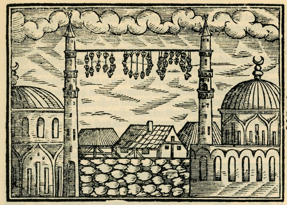 dailyottoman's tweet photo. İstanbul'da Ramazan mahyası, 16. yüzyıl.

✍🏻 Solomon Schweigger. https://t.co/ySTcmEb4tL