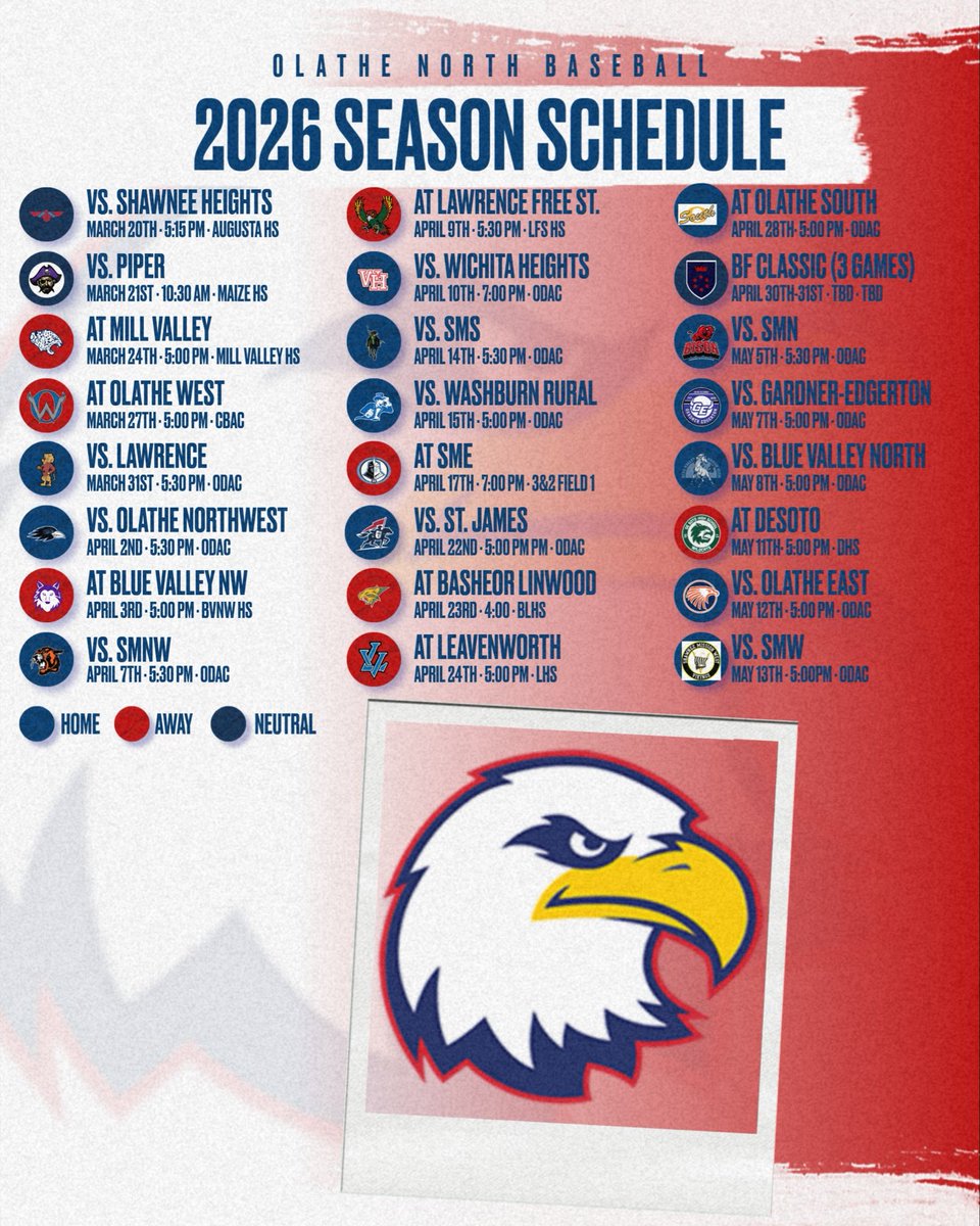 Olathe North Baseball tweet media