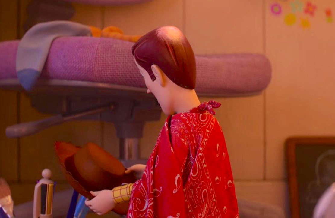 poptime's tweet image. MEU DEUS! Woody está ficando CARECA por conta de sua idade em “Toy Story 5”. 🥹