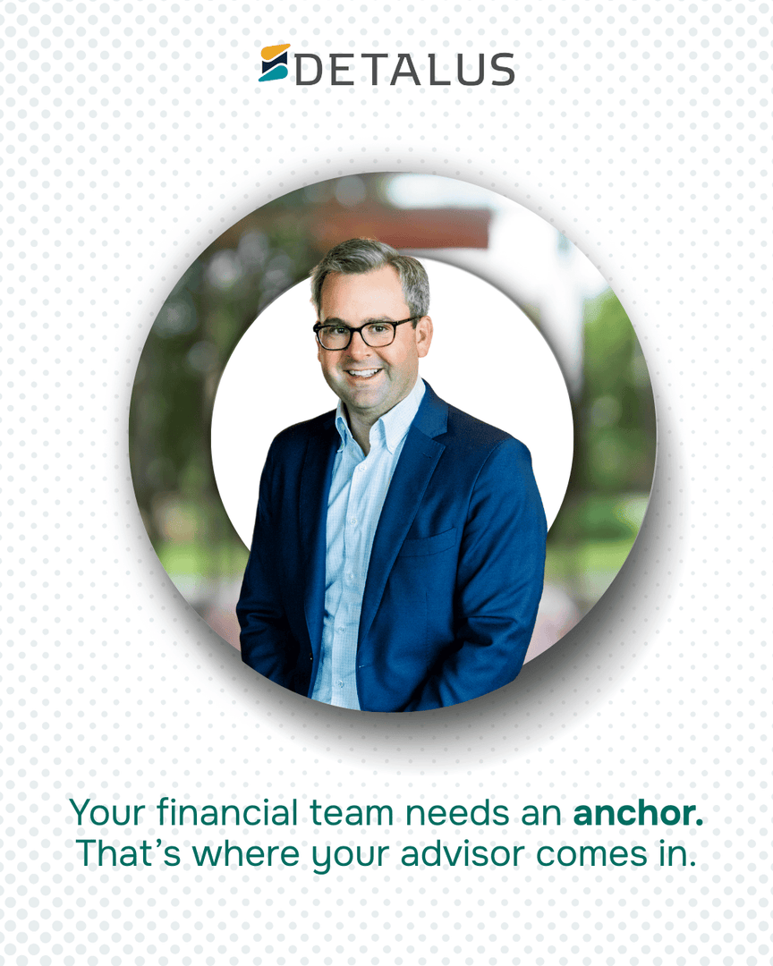 DetalusSTL's tweet photo. Your financial advisor may lead the financial planning process, but other professionals should be part of the conversation too. Your attorney, accountant, and trusted family members may all have valuable perspectives to add. https://t.co/9WED9d7DuN