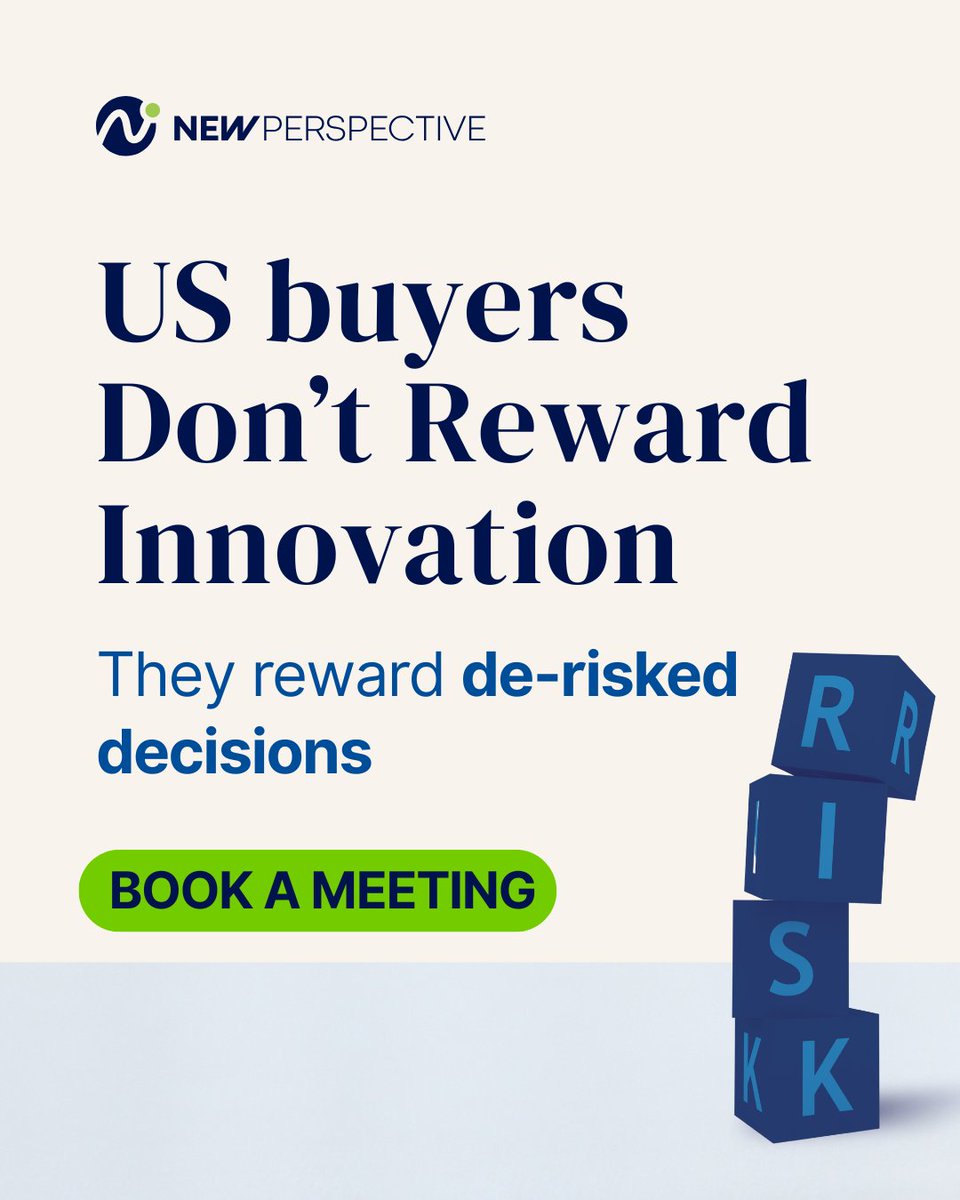 Deals stalling in the US? It’s almost always a risk, whether in implementation, procurement, or vendor. 
Our 30-min Market Entry Pipeline Blueprint shows you how to build proof and land meetings. 

Book now: bit.ly/4kFiaF6