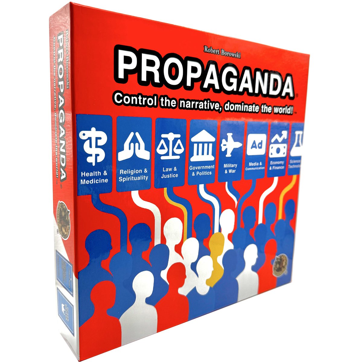 StrategyDogs's tweet photo. Even the world’s biggest power brokers know…
The real battle isn’t on the battlefield.
It’s in the narrative.

🎯 All the real Power Brokers Play PROPAGANDA, the board game at https://t.co/Ikquk43SSl.

Get your copy before someone controls the story without you. https://t.co/BXsVVId8iZ