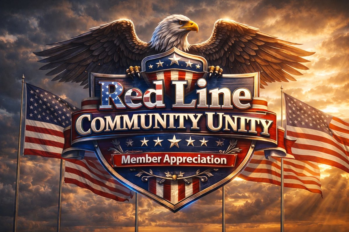 THE RED LINE community unity random shoutout.
Please support our patriot members with likes,
follows, and reposts, thanks 🙏🇺🇸🫡👊.
<a href="/essejoker29/">Essejoker 35</a> 
<a href="/durperdura/">Claudio</a> 
<a href="/Four2Seventeen/">Four2Seventeen</a> 
<a href="/nibbles1956/">“CONSTITUTION”</a> 
<a href="/dddavidmM/">daviiiddd</a> 
<a href="/mindy_layne1/">MAGA MOM🇺🇸</a> 
<a href="/CatherineM76971/">Catherine McKenna</a> 
<a href="/ZsaTheFrenchie/">ZsaZsa🇺🇲</a> 
<a href="/ShininglightUSA/">American Glow</a>