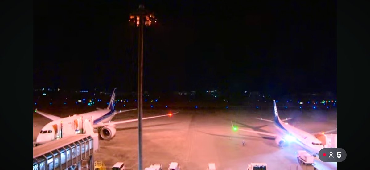 昨夜は二機のピカピカ✨✨を見たあと寝ました😴 大きい方は809ちゃんで