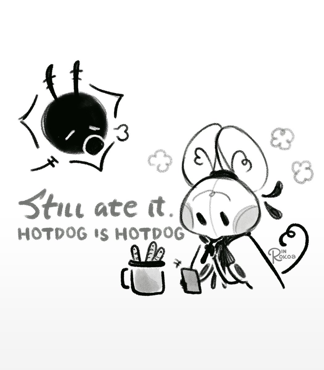 "Hotdog in a mug"
#relatable #funny #hotdogs #art #comic #cute