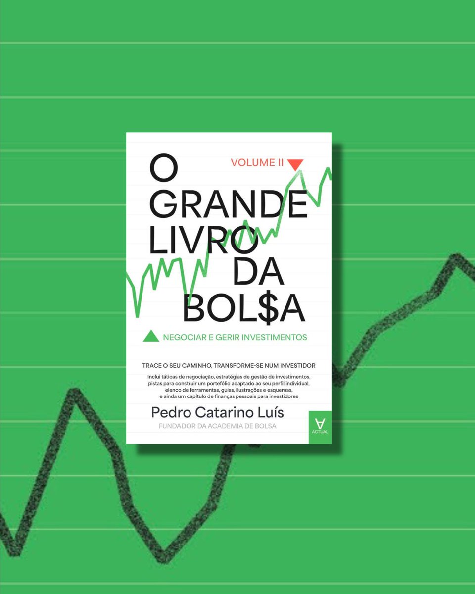 academiadebolsa's tweet photo. É com grande entusiasmo, que vimos informar, que o segundo volume de "O Grande Livro da Bolsa" chega hoje às livrarias! https://t.co/g4KzlCMIyv https://t.co/CxsKLeJue8