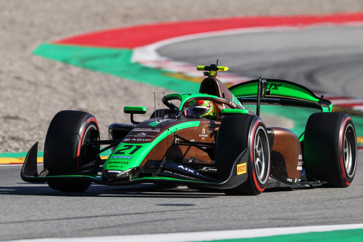Formula2's tweet photo. FASTEST PER SESSION ⏱️

DAY 1 AM: Stenshorne 1:25.437 📸
DAY 1 PM: Leon 1:24.370 📸
DAY 2 AM: Camara 1:23.630 📸
DAY 2 PM: Duerksen 1:25.363
DAY 3 AM: Camara 1:23.252 📸🔥💨
DAY 3 PM: Shields 1:26.269 📸

#F2 #F2Testing https://t.co/WyFSqdGeOt