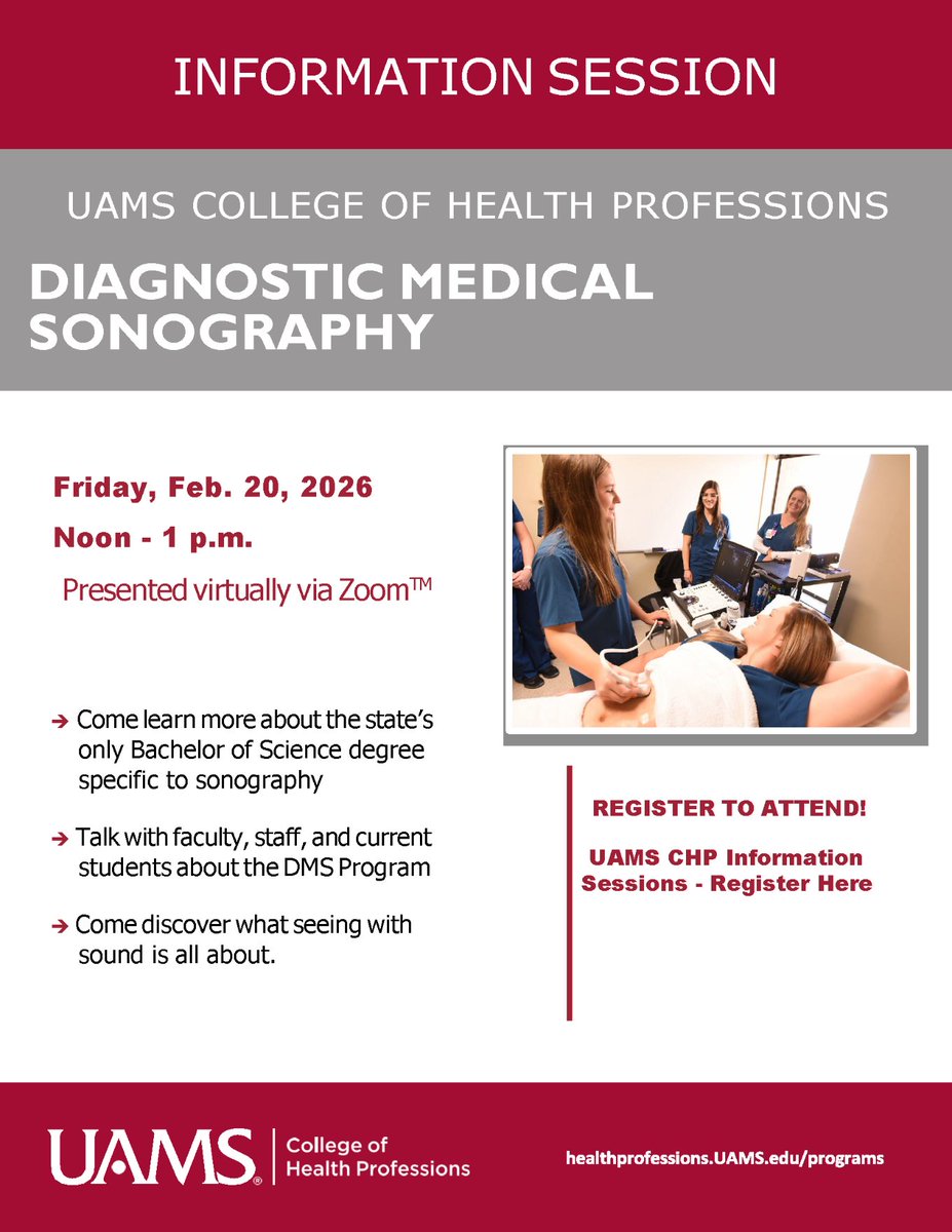 UAMS College of Health Professions tweet media