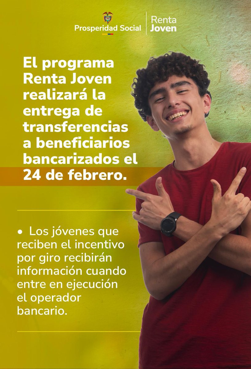 JeyTeInforma's tweet photo. Si la cambiaron. Renta Joven:¡Última Noticia! Ajustes en el cronograma de pagos de subsidios 2026👇🏻
https://t.co/CdIXRPvdNp
#subsidios #CronogramaDePago #pagos https://t.co/nQc4YWQtLP
