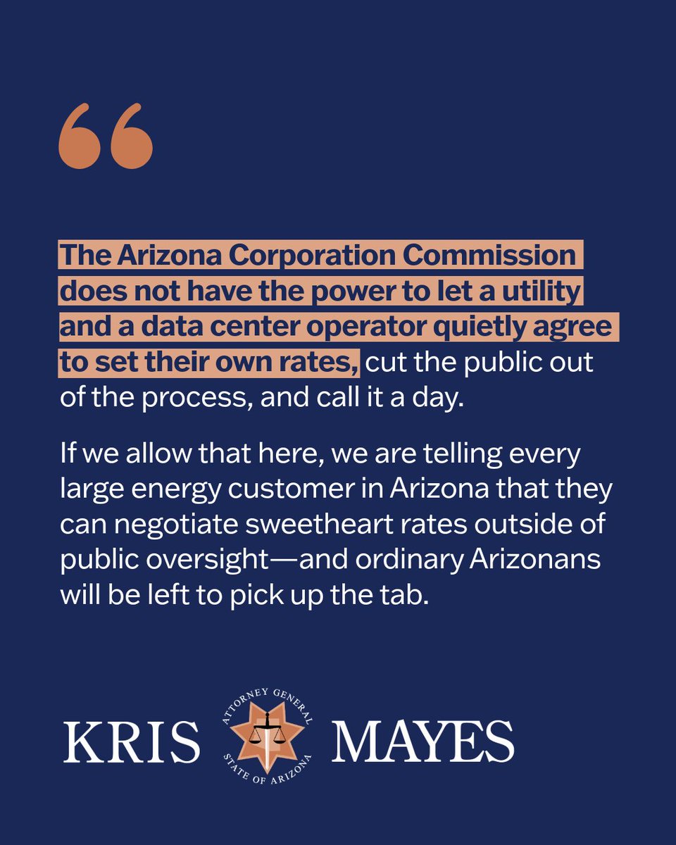AZ Attorney General Kris Mayes tweet media