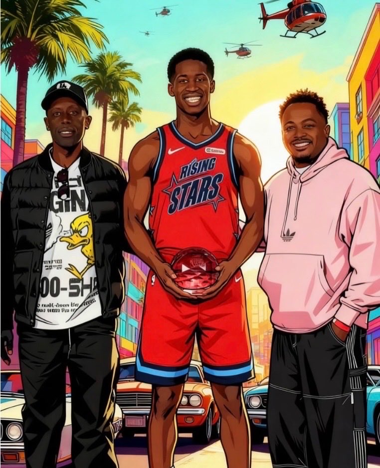 SFKHoops's tweet photo. Repost from @se_elite_3ssb

Congrats to C/O 2024 G VJ Edgecombe on being named MVP of The Rising Stars game at this year’s NBA All Star Weekend! Proud program 😊 

Thanks to Coach Ricks and the /// Team for the amazing weekend during NBA All Star 2026 in LA. https://t.co/DG7cx5hnZO