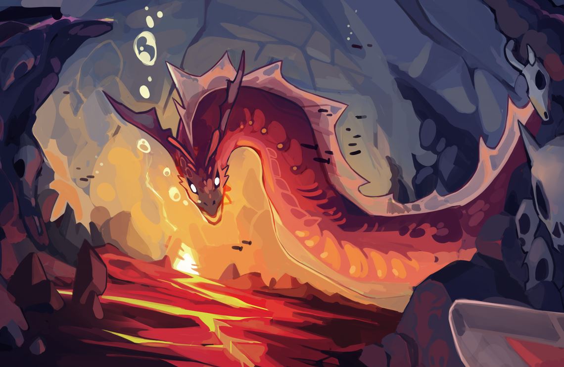 I'm working on a new ocean illustration for a big mouse pad *0* !!! I'm so excited, here is a wip !! 
#dragon #medieval
